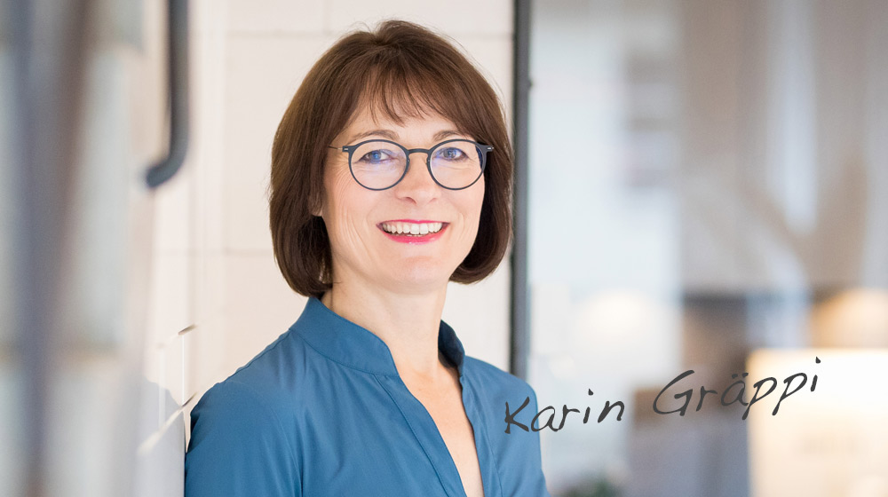 Karin Gräppi unterstützt Führungskräfte mit Coaching und Mentoring